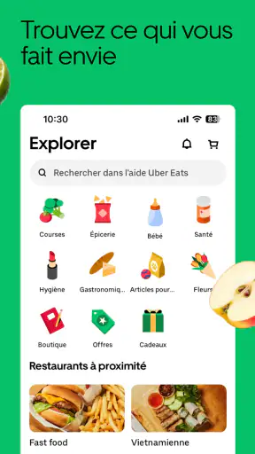 Uber Eats: Livraison de repas screenshot 11