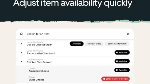 Uber Eats Gestion de Commandes screenshot 10
