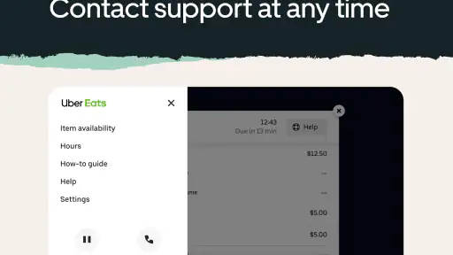 Uber Eats Gestion de Commandes screenshot 11