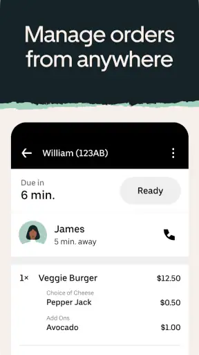 Uber Eats Gestion de Commandes screenshot 3