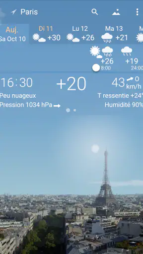Une Météo Précise YoWindow screenshot 1