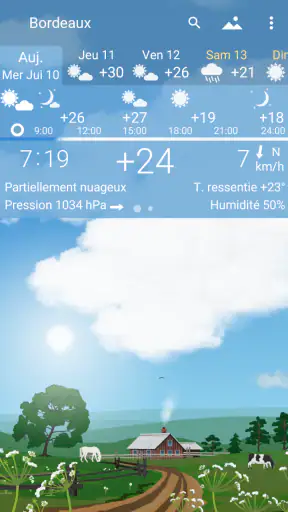 Une Météo Précise YoWindow screenshot 2