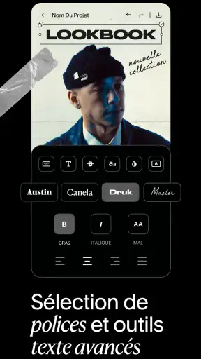 Unfold : éditeur vidéo/photo screenshot 8
