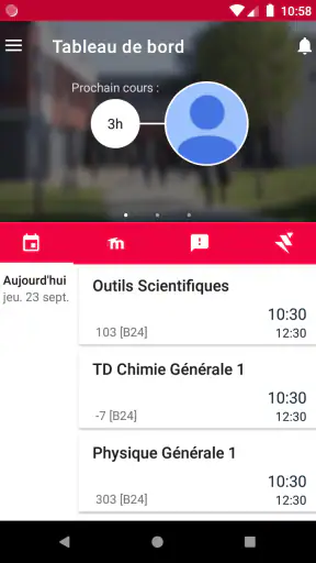 UnivPoitiers screenshot 2