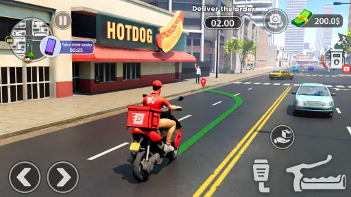 Urban Food Delivery Game screenshot 6