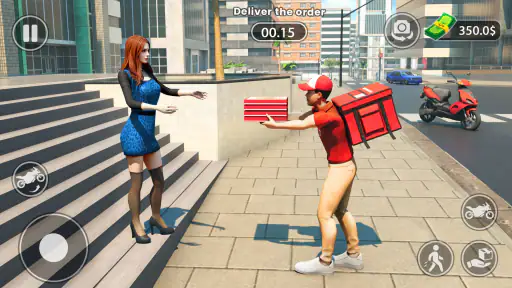 Urban Food Delivery Game screenshot 9