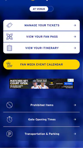 US Open Tennis Championships screenshot 2