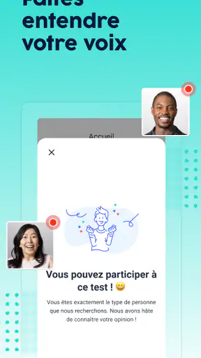 UserTesting screenshot 3