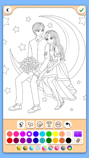 Valentin coloration d'amour screenshot 10