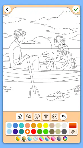 Valentin coloration d'amour screenshot 4