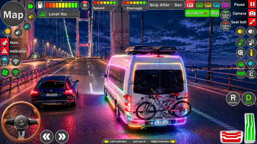 Van Driving Dubai Van Game screenshot 11