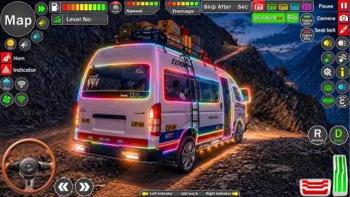 Van Driving Dubai Van Game screenshot 9
