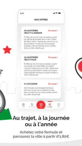 Vélo'v officiel screenshot 2
