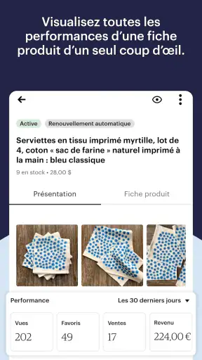 Vendre sur Etsy : Ma boutique screenshot 6