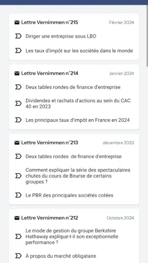 Vernimmen Finance d'Entreprise screenshot 3