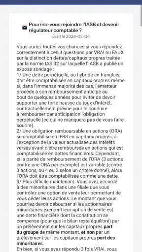 Vernimmen Finance d'Entreprise screenshot 4