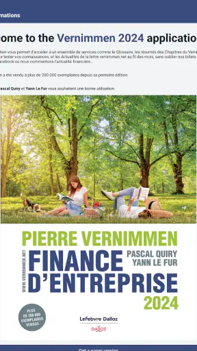 Vernimmen Finance d'Entreprise screenshot 7
