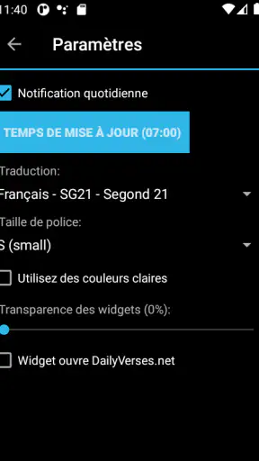 Verset Biblique du Jour screenshot 2