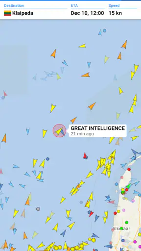 VesselFinder screenshot 2