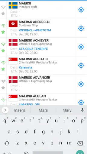 VesselFinder screenshot 5