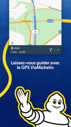 ViaMichelin gps, carte, trafic screenshot 7