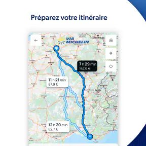 ViaMichelin gps, carte, trafic screenshot 9