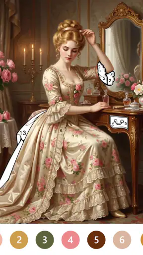 Victorian Coloring Book screenshot 6