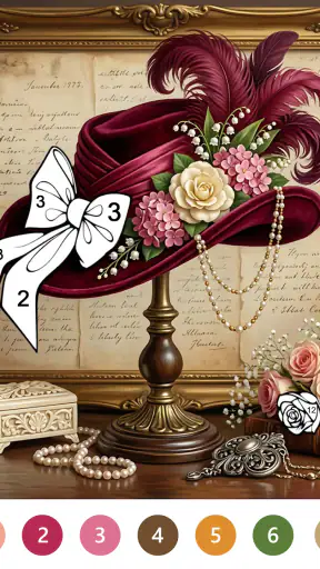 Victorian Coloring Book screenshot 8