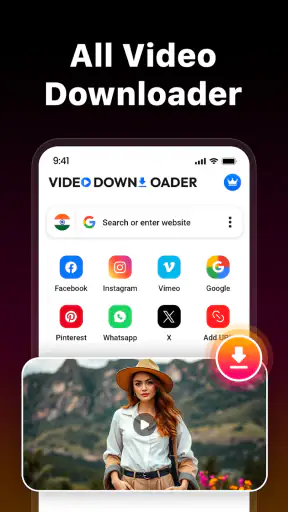 Téléchargeur et lanceur vidéos screenshot 1