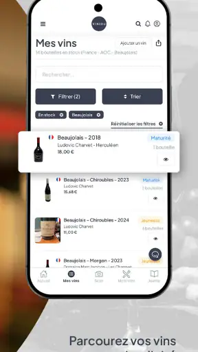 Viniou - Gestion cave à vins screenshot 3