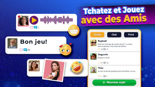 VIP Belote et Coinche En Ligne screenshot 2