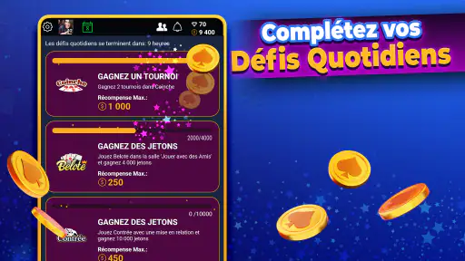 VIP Belote et Coinche En Ligne screenshot 8