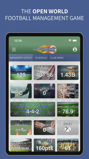 Virtuafoot Football Manager screenshot 10