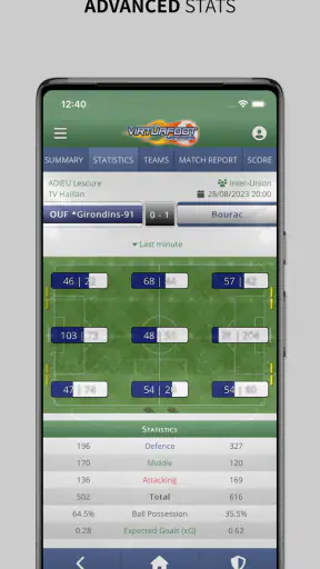 Virtuafoot Football Manager screenshot 3