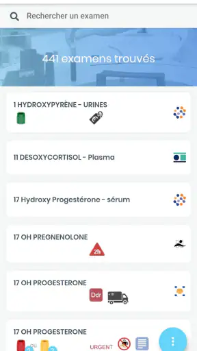 VISKALIACC – Catalogue des exa screenshot 4