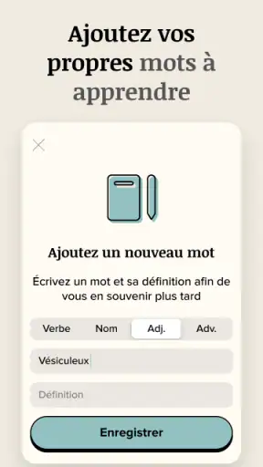 Vocabulary - Apprenez mots screenshot 5