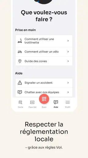 Voi – trottinettes et vélos screenshot 7