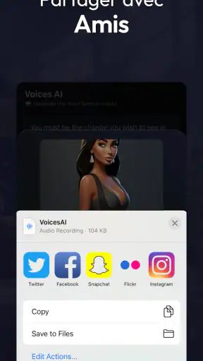 Voices AI - Changez Votre Voix screenshot 8
