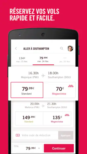 Volotea screenshot 3