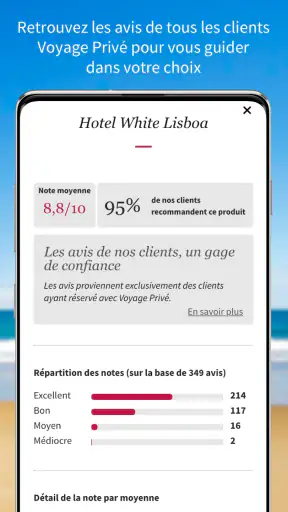 Voyage Privé – Hôtels de luxe screenshot 5