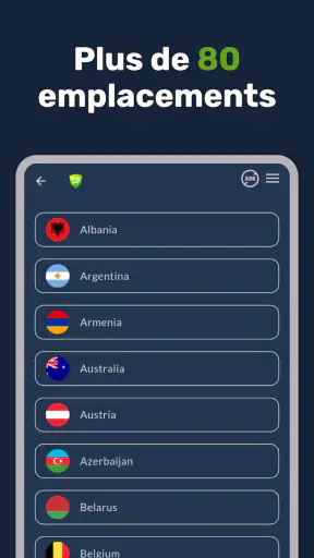 VPN.lat: VPN illimité Proxy screenshot 3