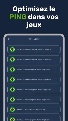 VPN.lat: VPN illimité Proxy screenshot 4
