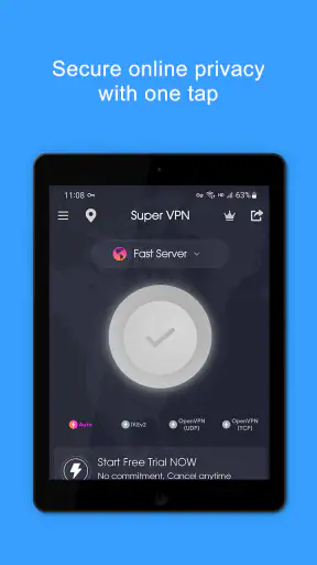 VPN Proxy Speed - Super VPN screenshot 8