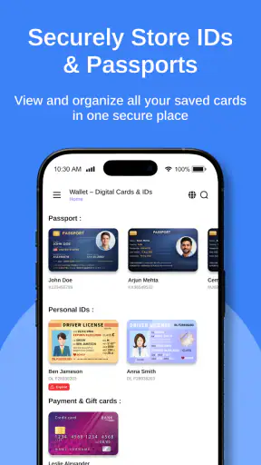 Wallet - Fidélité, Carte & IDs screenshot 3