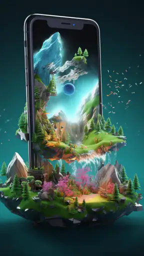 Wallpo: fond d'écran 4K, 3D screenshot 4