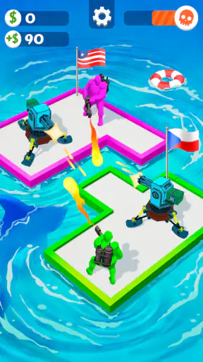 War of Rafts : Bataille Navale screenshot 12