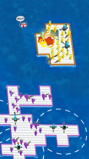 War of Rafts : Bataille Navale screenshot 8