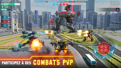 War Robots. PvP Multi-joueur screenshot 11