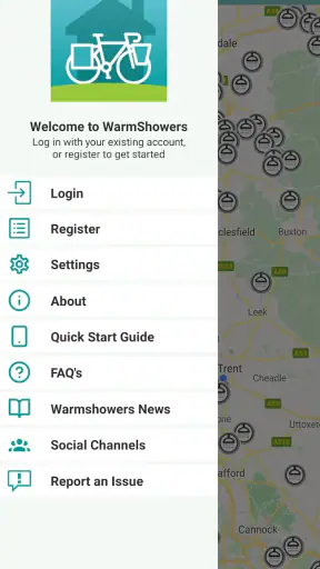 WarmShowers screenshot 2