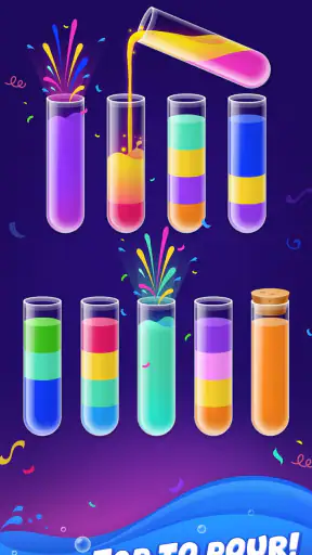 Water Sort : Tubes Colorés screenshot 3
